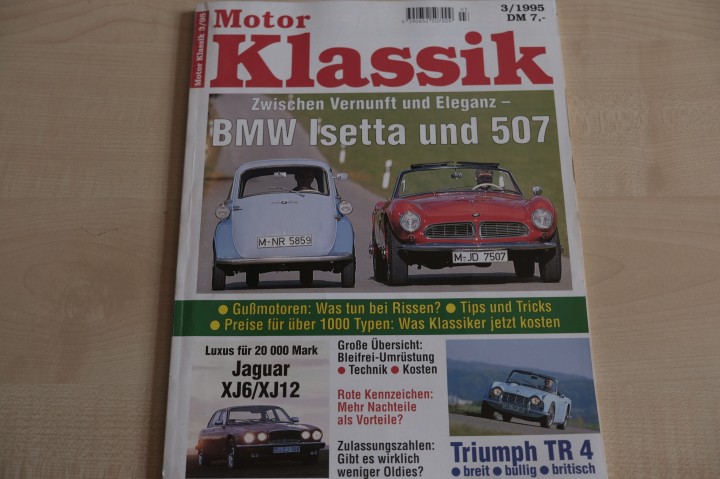 Deckblatt Motor Klassik (03/1995)